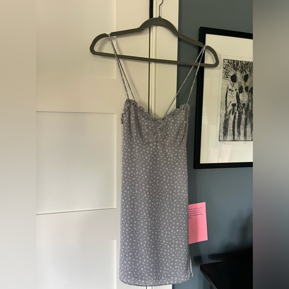 Oak and Fort purple mini dress - Picture 1 of 3